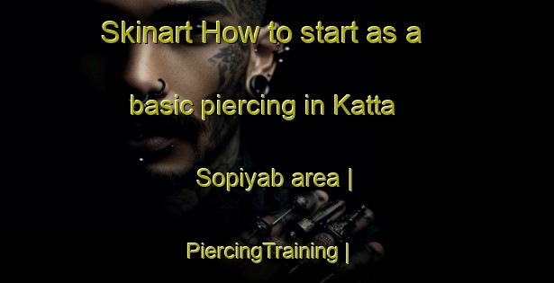 Skinart How to start as a basic piercing in Katta Sopiyab area | PiercingTraining | PiercingClasses | SkinartTraining-Turkmenistan